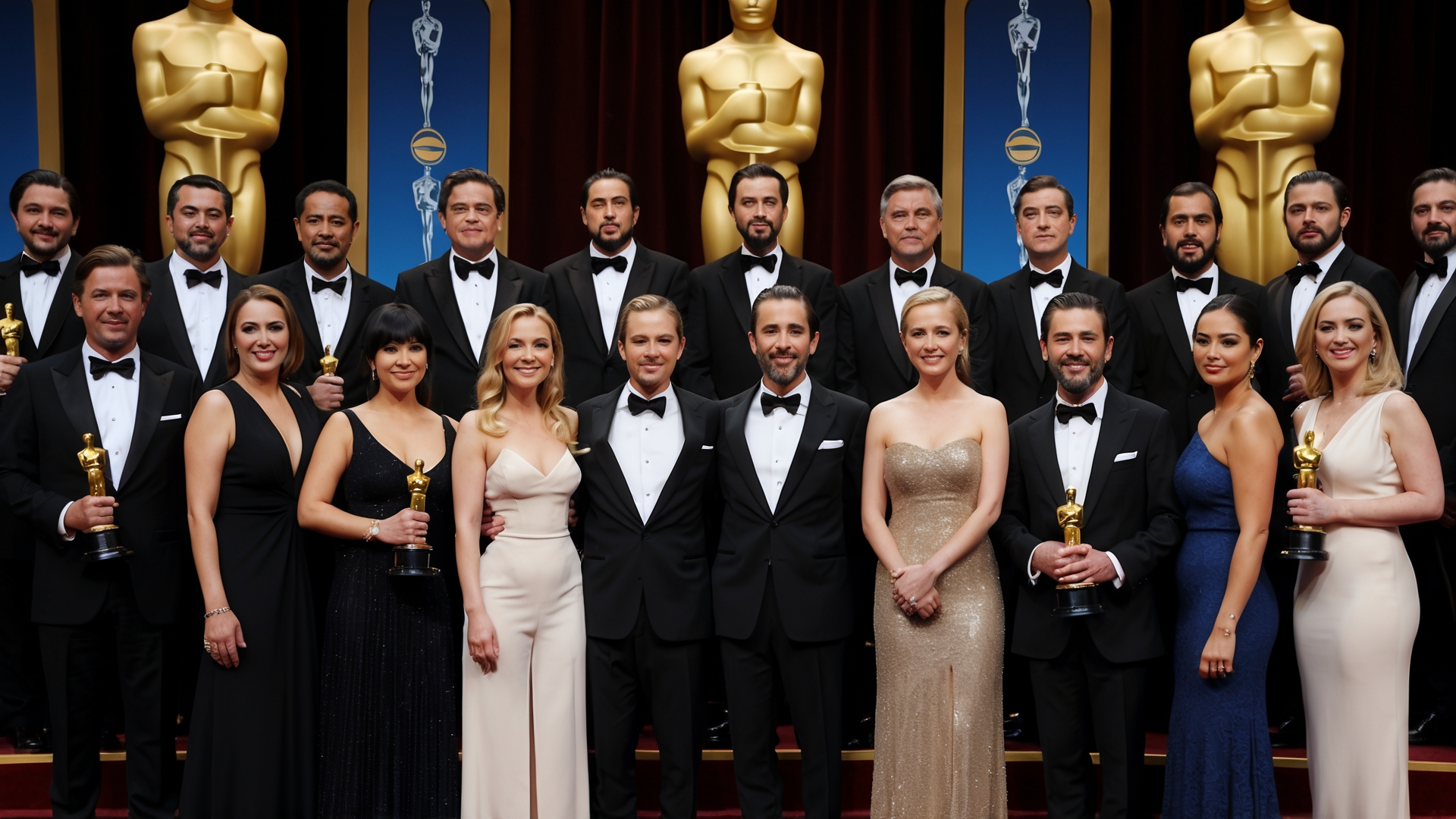 Class Photo For 97th Academy Awards
