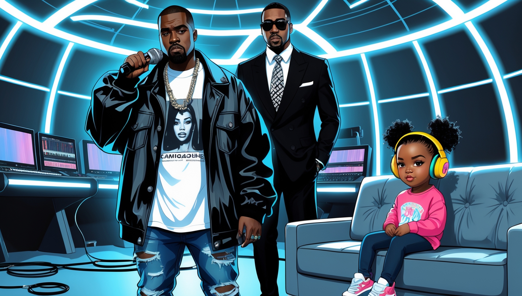 Kanye West Drops New Song Apparently With Diddy, North West